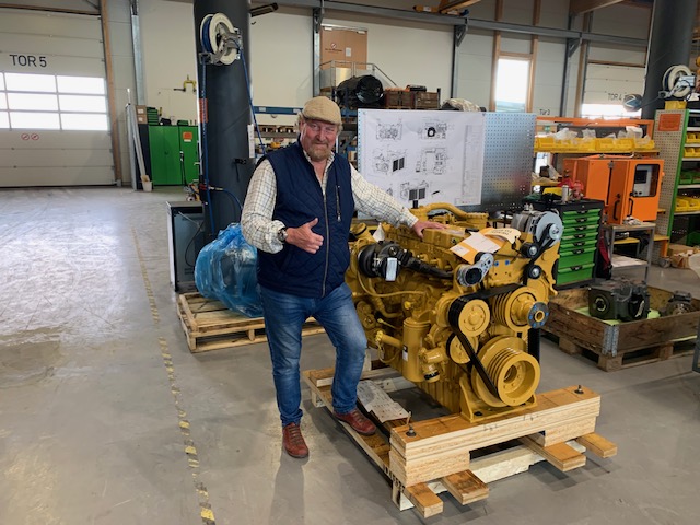 Perry with Equipment